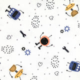 Robot printed cotton stung