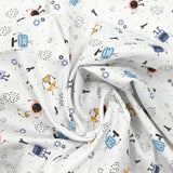 Robot printed cotton stung