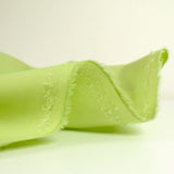 Apple green cotton poplin