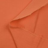 Double gaze de coton abricot