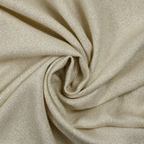 Crêpe de viscose Lurex argent fond sable