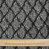 Dentelle polyester Candice noir
