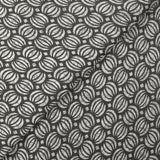 Coton batik imprimé Ghaziabad fond gris