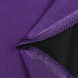 Jersey fin irisé violet