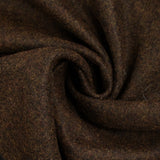 Laine mélangée noir chiné marron