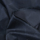 Velours de coton ras Versailles bleu marine