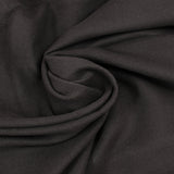 Velours de coton ras marron foncé