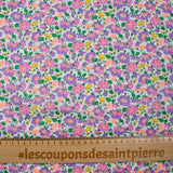 Cotton Liberty ® 150th Mrs Stoneley Violet per meter