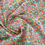 Coton liberty ® 150th Phoebe Amelia rose au mètre