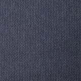Jean's coton chevrons en jacquard bleu foncé