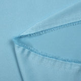 Crêpe satiné de polyester Florencia bleu ciel