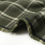 Noah khaki background cotton flannel