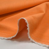 Jean's coton flammé lourd orange