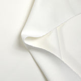 Maille Milano unie blanc cassé