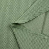 Jersey honeycomb tea green