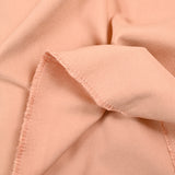 Sergé de viscose rose blush
