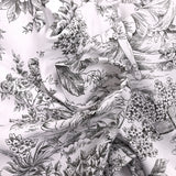 Cotton dive black Jouy