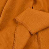 Sergé de viscose rouille