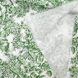 Cotton stuck in Green Jouy