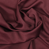 Jersey fin polyester satiné lie de vin