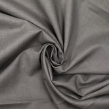 Batiste de coton gris souris