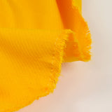 Sergé de viscose safran