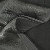 Crepe poliéster gris iridiscente