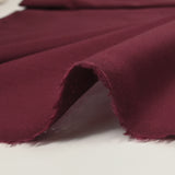 Batiste de coton lie de vin