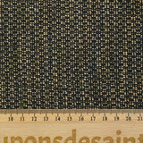 Tweed de laine mélangée Nona beige et noir
