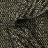 Tweed de laine mélangée Nona beige et noir