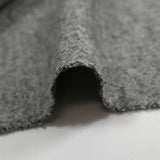 Lainage bouclette souple gris chiné