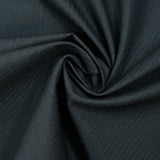 Jacquard de coton rayé ton sur ton bleu pétrole