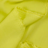 Viscose unie jaune anis