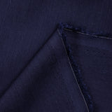 Navy viscose twill
