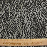 Amélia polyester lace gold black background