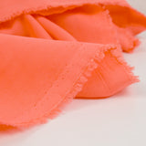 Viscose unie corail