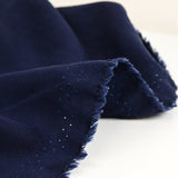 Viscosa lisa azul marino