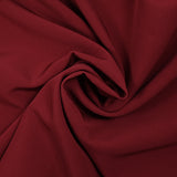 Crepé pesado de poliéster Louna rojo burdeos
