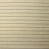 Polycoton tissé-teint rayé noir fond sable chiné