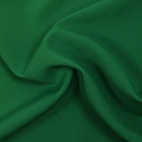 Crêpe de polyester lourd Louna vert prairie