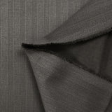 Coton chevrons envers gratté gris taupe