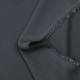 Crêpe georgette polyester anthracite
