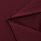 Crêpe de polyester lourd Louna lie de vin