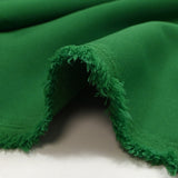 Crêpe de polyester lourd Louna vert prairie