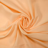 Doublure polyester pongé pêche blanche