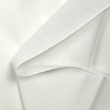 Voile de polycoton blanc