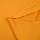 Viscose effet cupro chevrons jaune soleil