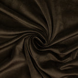 Jersey de velours tout doux chocolat