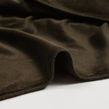 Jersey de velours tout doux chocolat