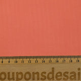 Viscose effet cupro chevrons rose corail